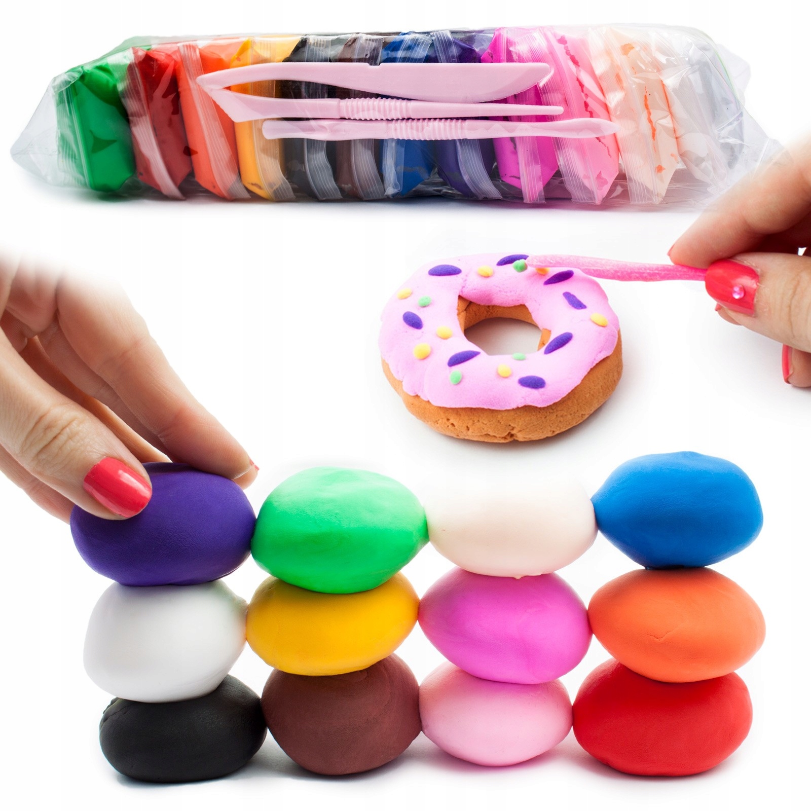 

Magiczna plastelina Piankolina glina Sensoplastyka