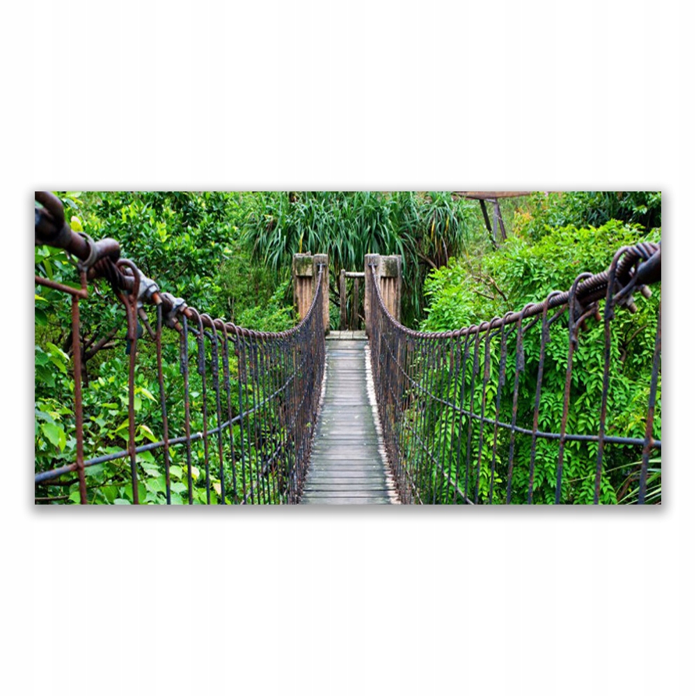 

Obraz z nadrukiem 120x60 Most Drzewa Architektura