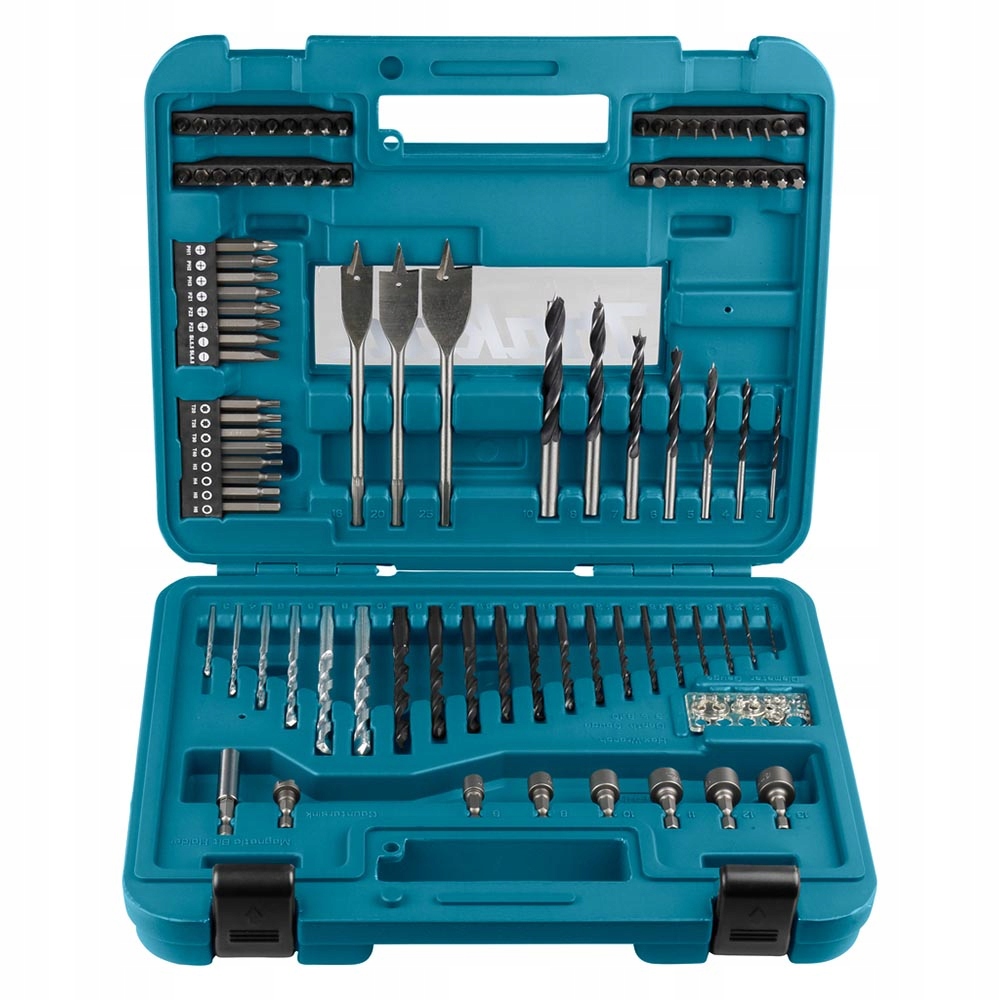 Makita D-47248 Komplet akcesoriów 100 elementów, w walizce
