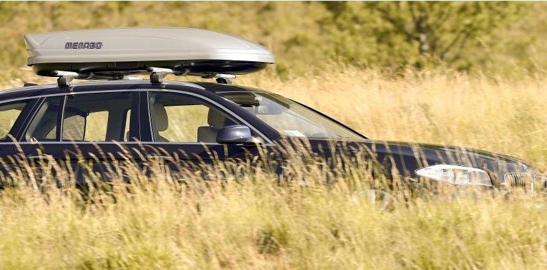 Box dachowy MENABO Mania DUO 460L czarny 195 79 36 Permissible load 75 kg