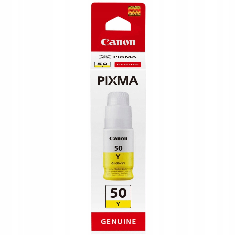 Tusz Canon GI-50 3405C001 żółty (żółty)