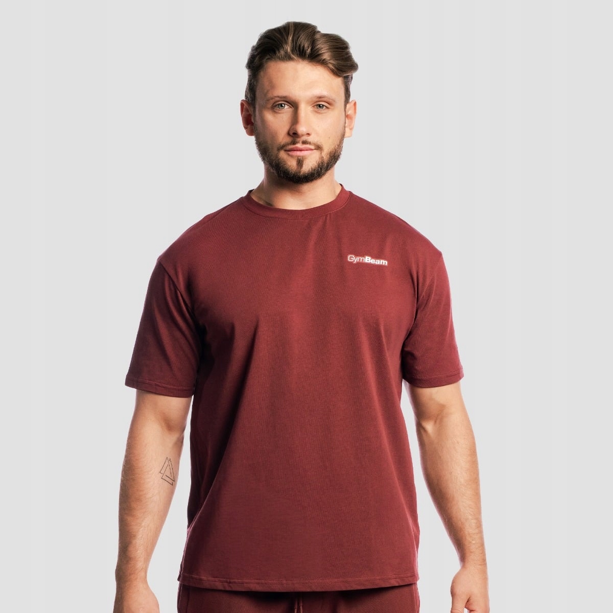 GymBeam Koszulka Zone Cherrywood M