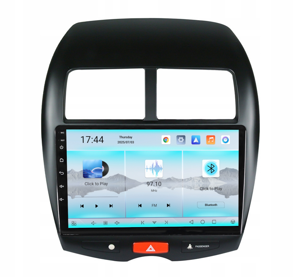 Radio Samochodowe z nawigacją dotykowe Android Mitsubishi Asx 2010-2020 4GB