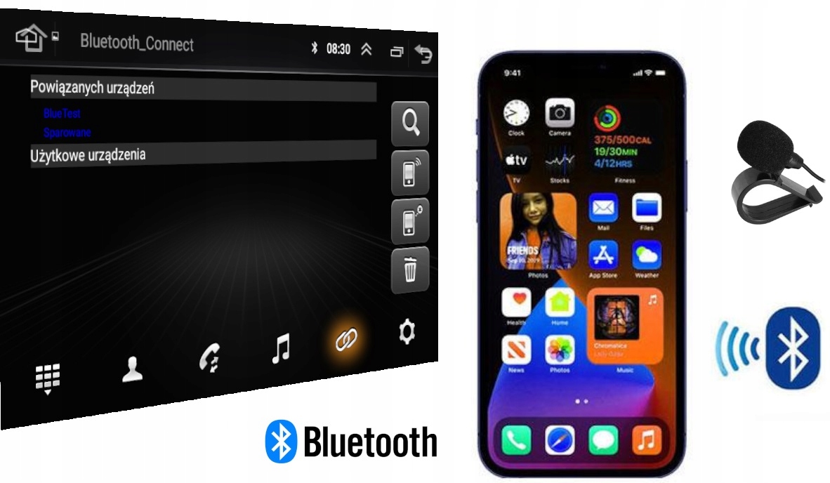 RADIO ANDROID GPS VW PASSAT B6 B7 GOLF V VI CARPLAY WIFI 4/64GB SIM Rodzaje odtwarzanych nośników USB