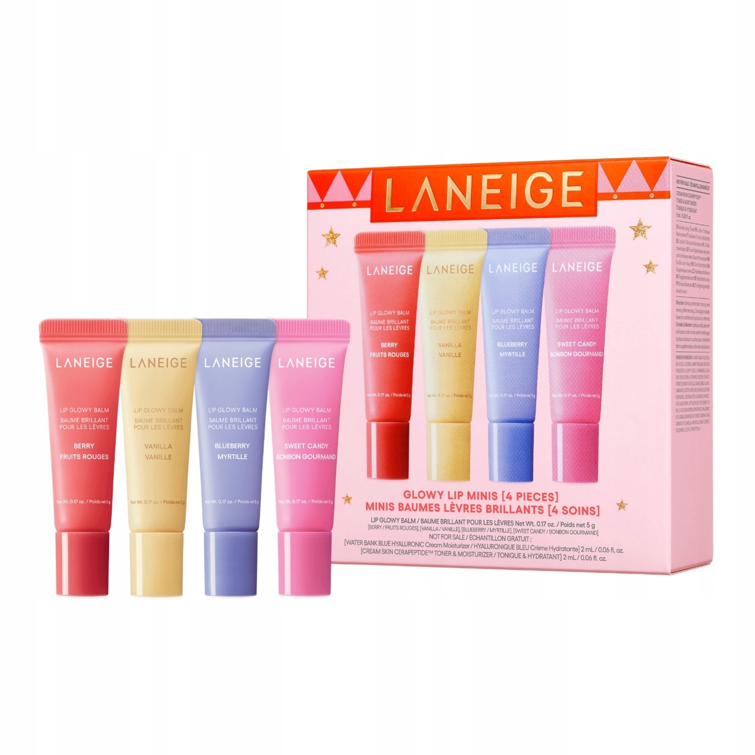 Dárková sada Laneige Head Lip Mini