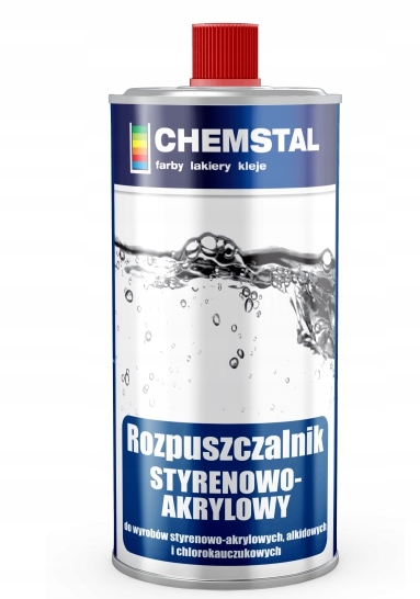 ROZPUSZCZALNIK STYRENOWO-AKRYLOWY CHEMSTAL 1L