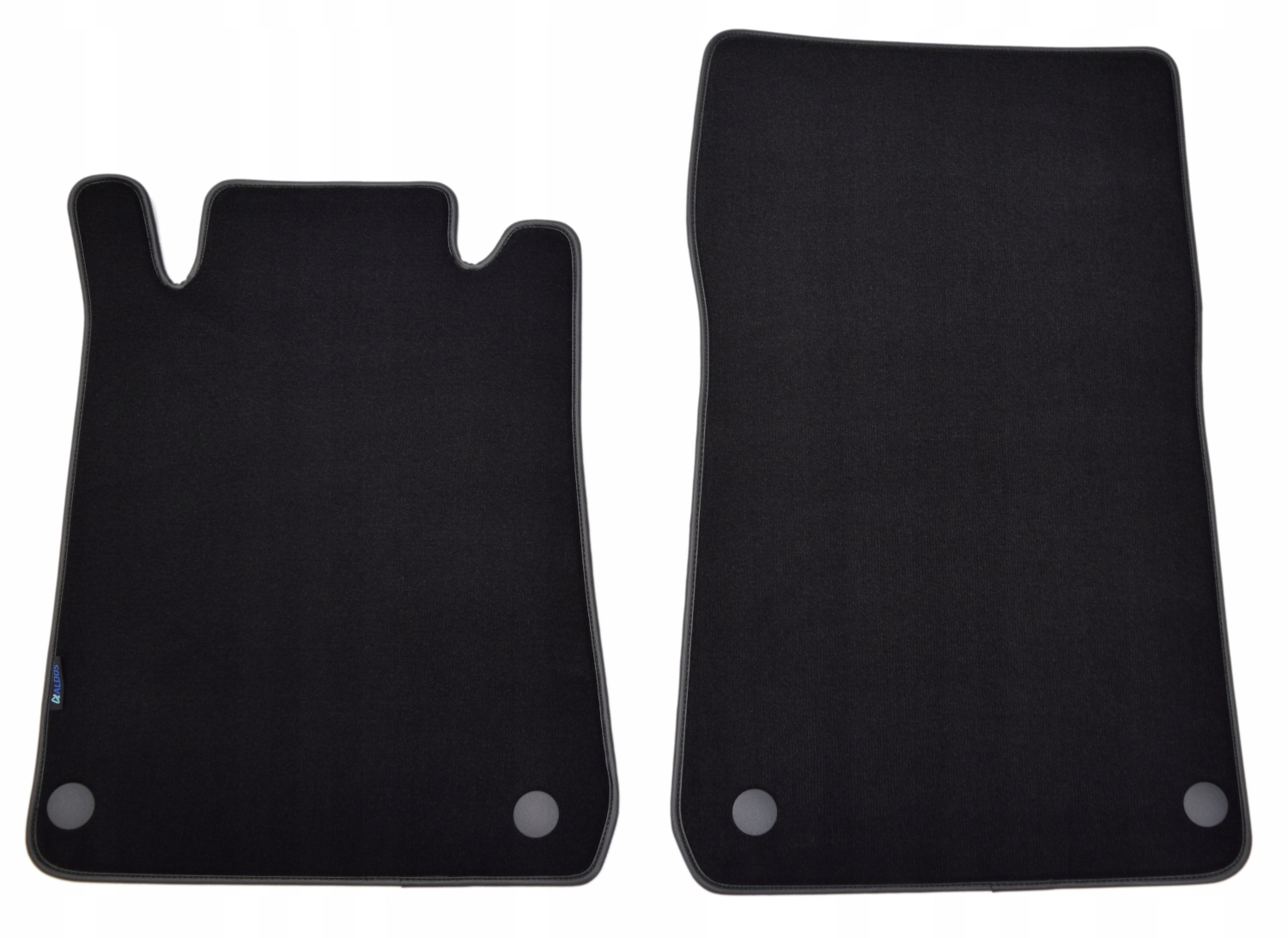 Černé velurové koberce Diamond, Lamówka Mercedes Slk R170 1996-2004