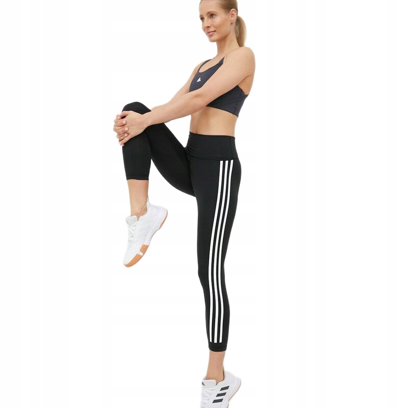 Legginsy damskie Adidas Optime Trainicons 3-Stripes 7/8 H64211