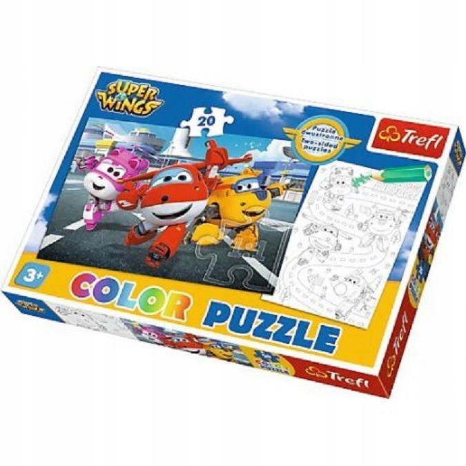 

Puzzle 20 el. Gotowi do Odlotu Wings Trefl