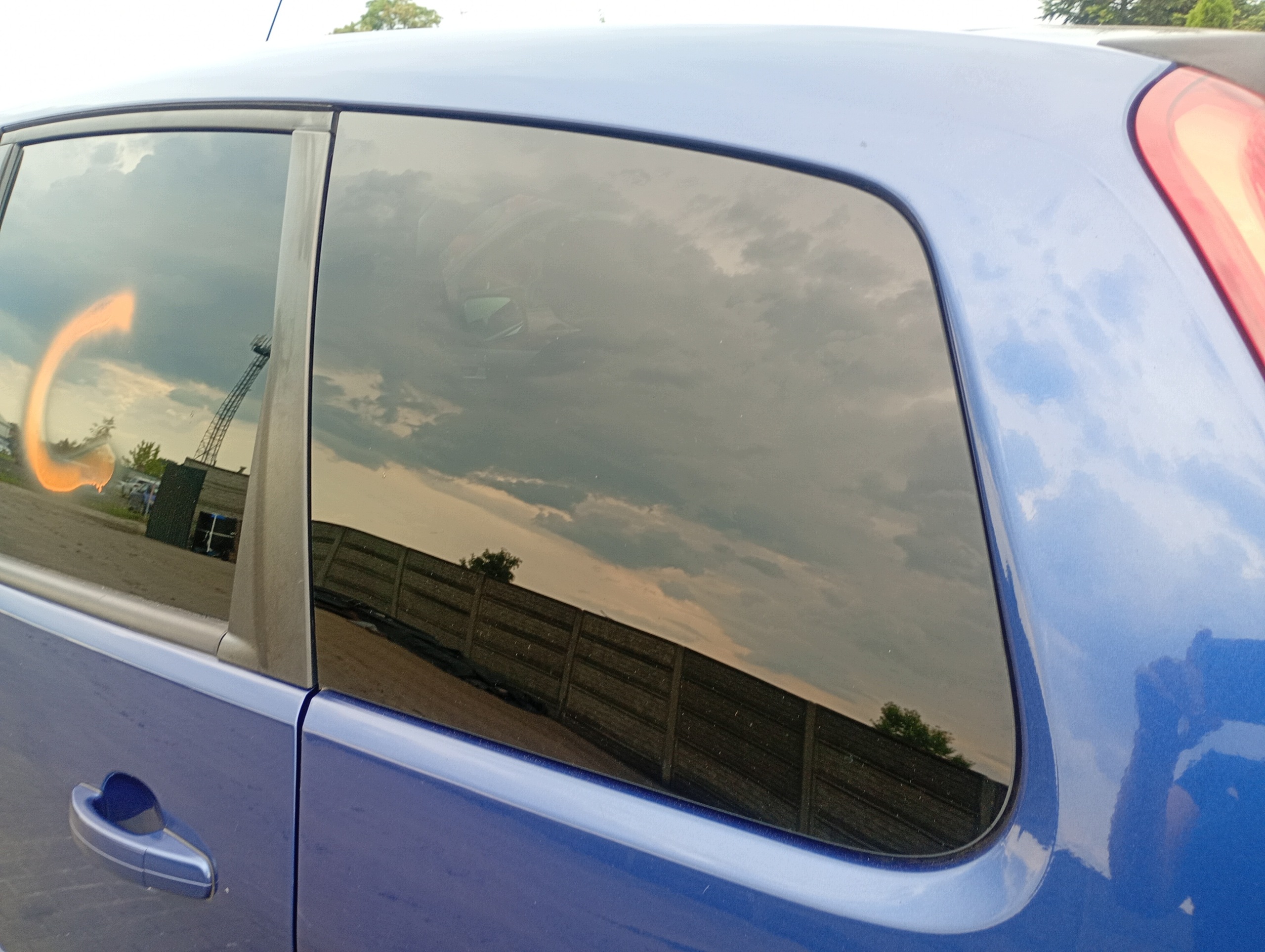 window side bodywork left rear part Ford C-MAX 1 and FL 08-11