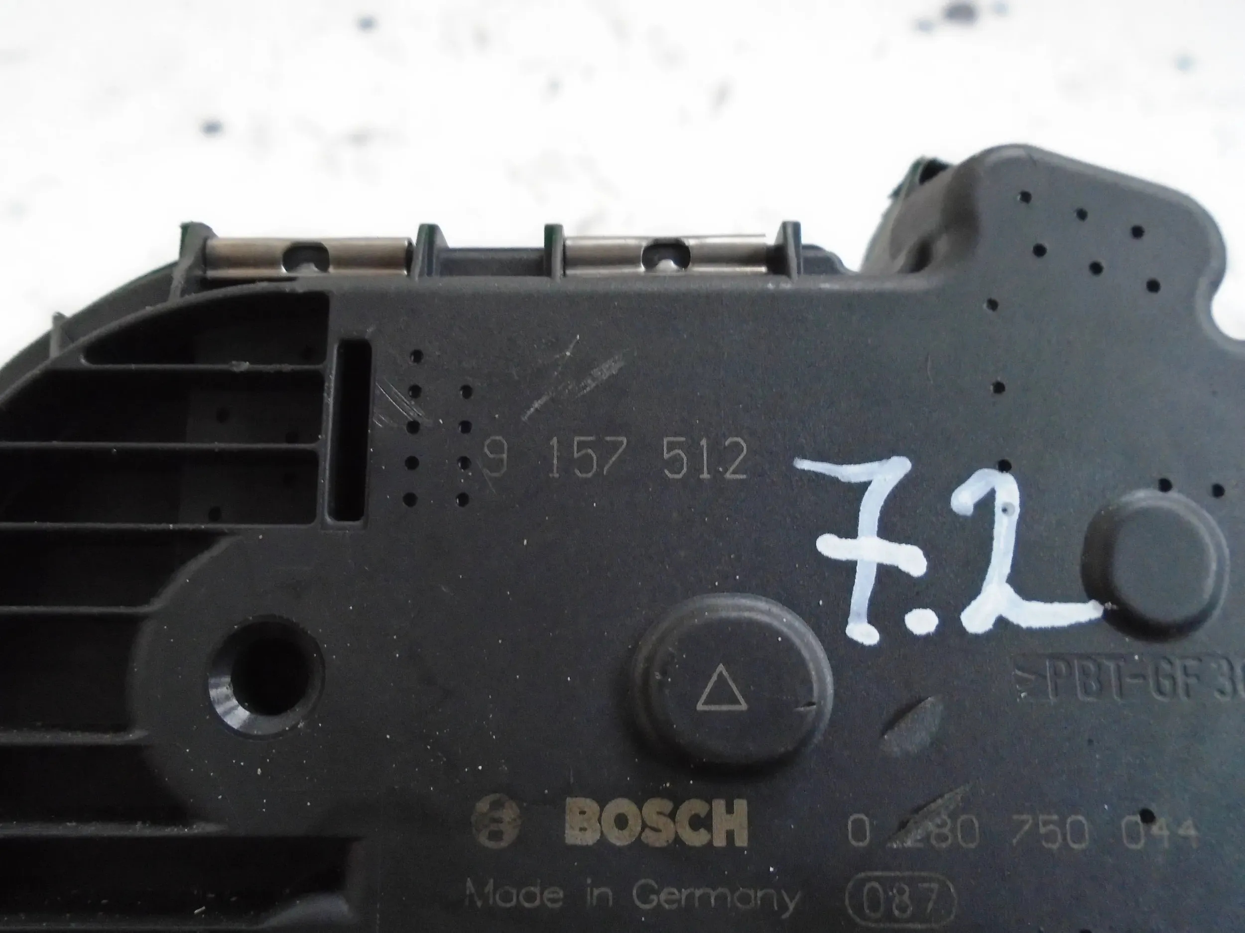 Valvola a farfalla 0280750044 Opel Corsa C Agila A 1.0 1.2 12V