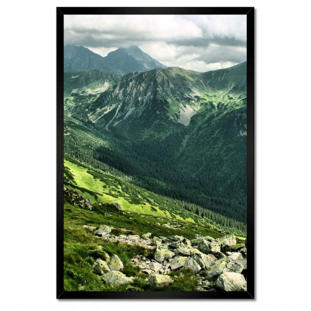 Plakáty v rámu 40x60 Tatry Polské hory Pohled