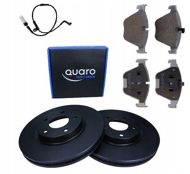 QD1158HC - Диски колодки BMW E60 E61 324 мм спереду