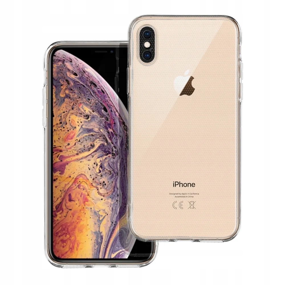Futerał Clear Case 2mm do Iphone X Xs (camera protection)