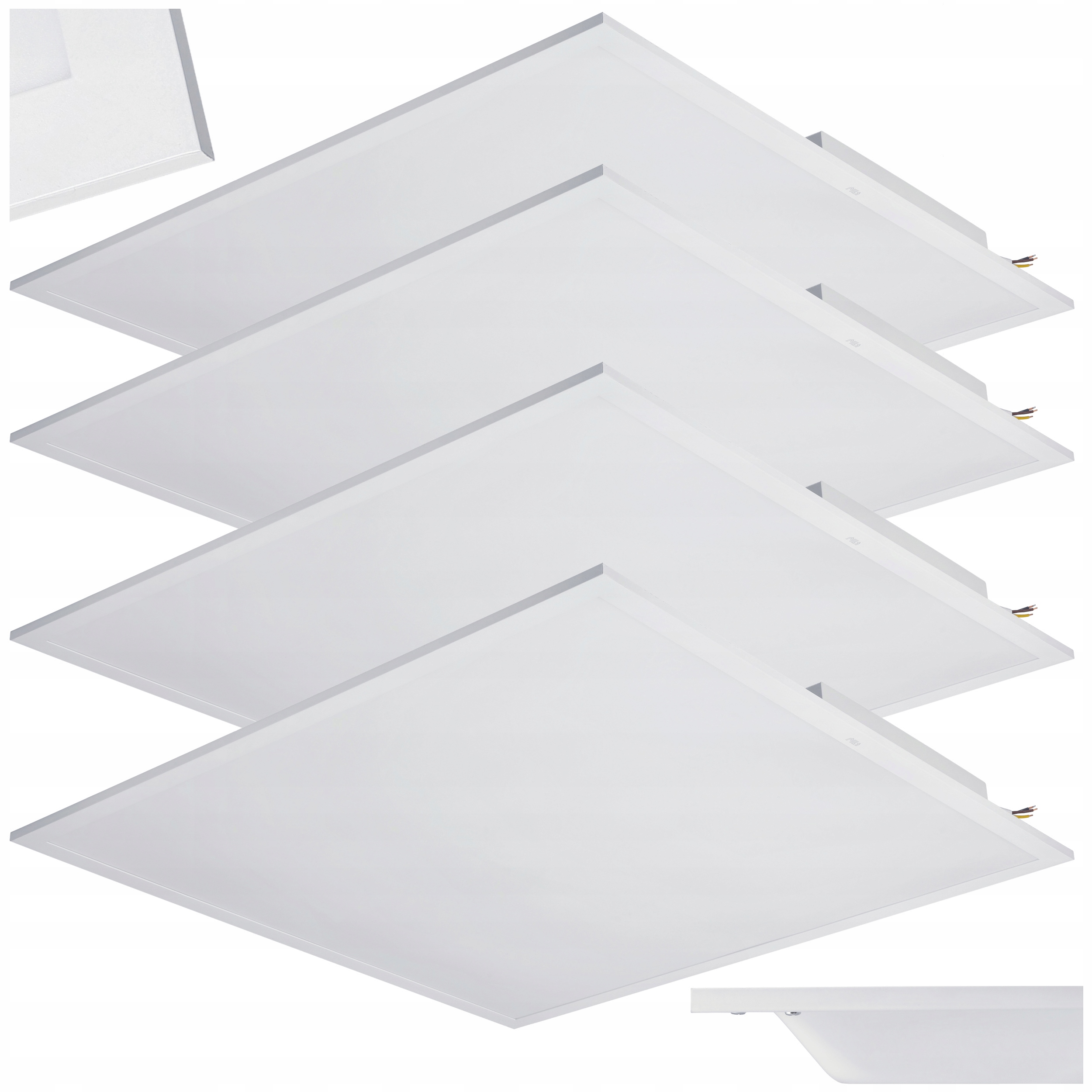 4x podomietkový stropný panel Led Armstrong 60x60 40W 4000K Pila Philips