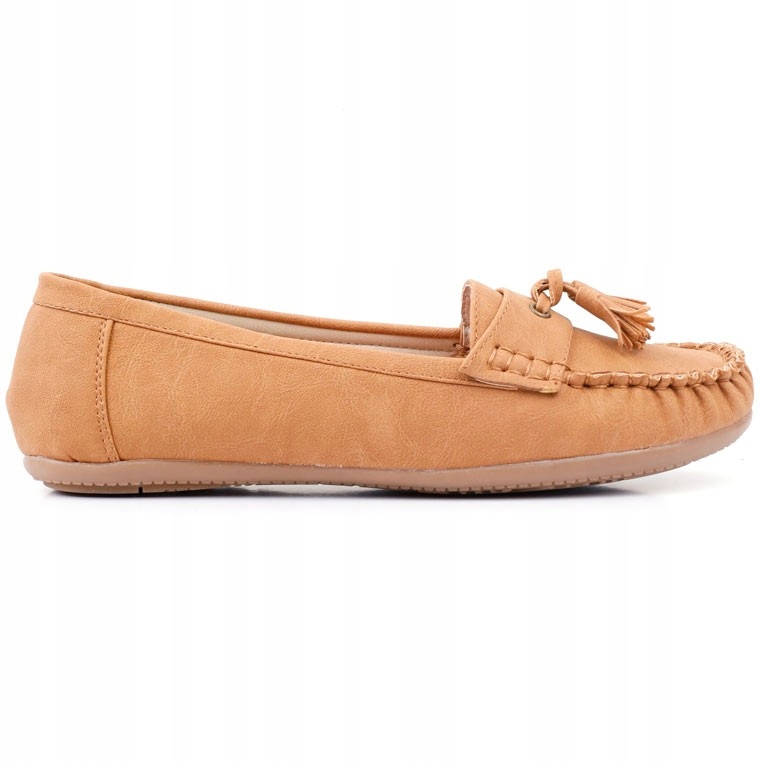 

Mokasyny camelowe Slava Camelowy 38