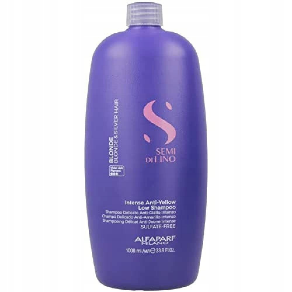 Alfaparf Milano Šampon Pro Neutralizaci Žlutých Tónů Semi DI Lino Blonde (anti