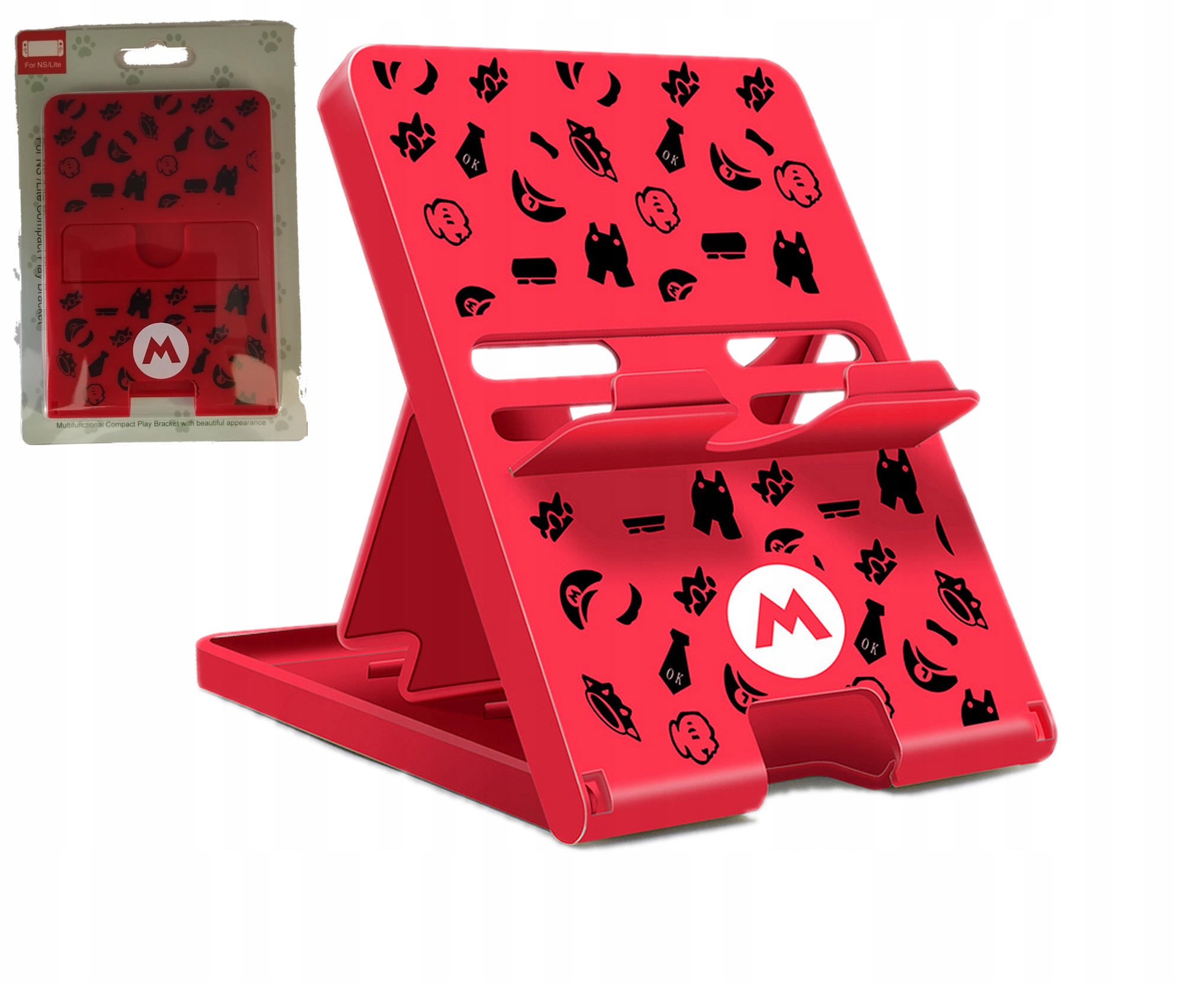 SKŁADANA PRZENOŚNA PODSTAWKA STAND STOJAK POD KONSOLE NINTENDO SWITCH 2