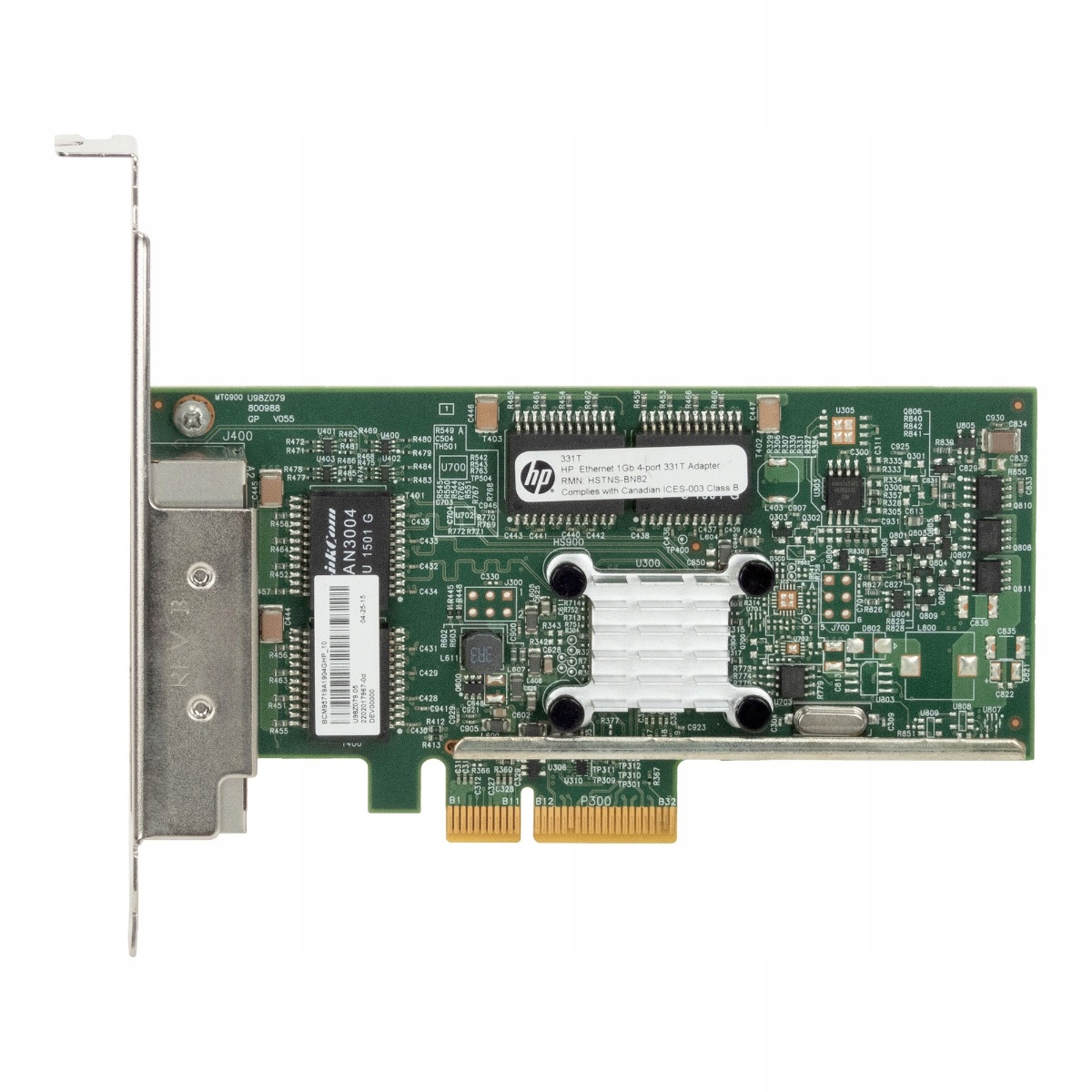 Hp 649871-001 Quad Port Gigabit PCIe HSTNS-BN82