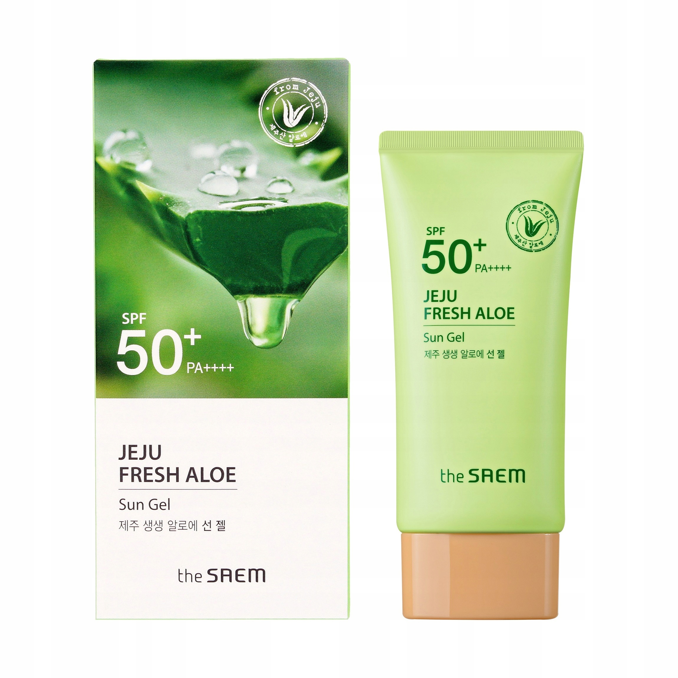The Saem Jeju Fresh Aloe krém-gel SPF50+ 50 g