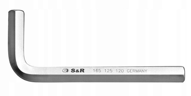 Короткий шестигранный ключ типа L 1,3 мм. S & R
