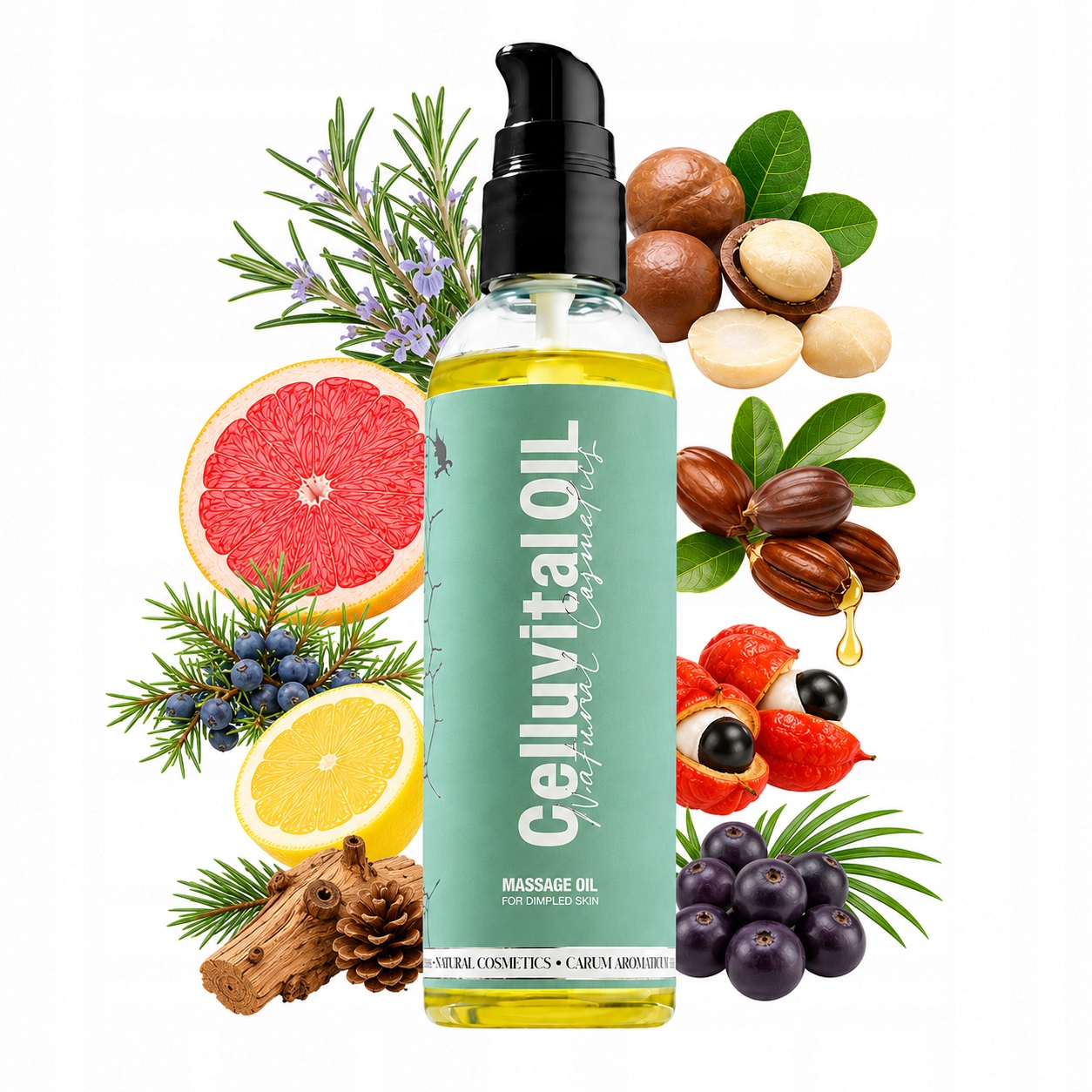 Anticelulitidní masážní olej Skvalan Celluvital Oil 100 ml