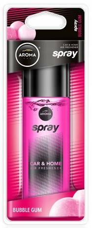 AROMA CAR SPRAY BUBBLE GUM Atomizer odświeżacz Rodzaj atomizery