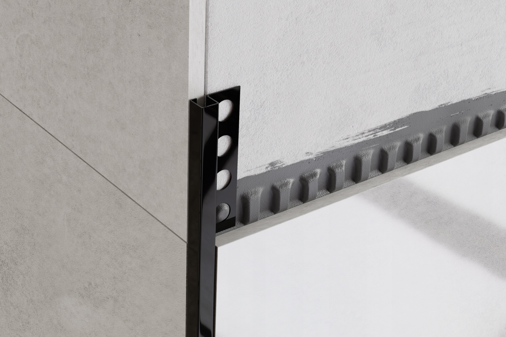 Listwa Narożna Q 8,5 mm Czarny Połysk 270 cm