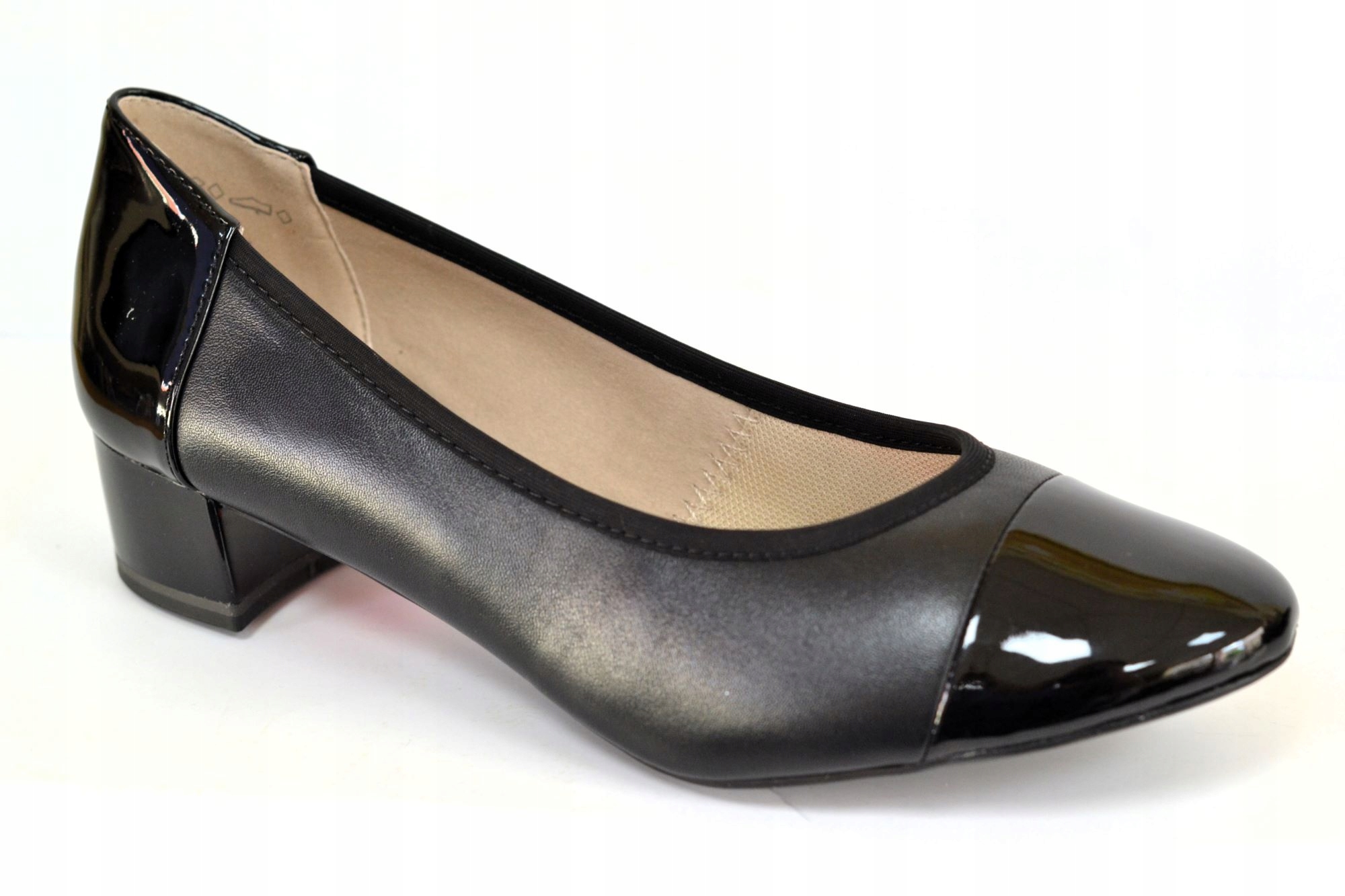 Caprice 22317-42 Černé Lodičky Black Comb VEL.38