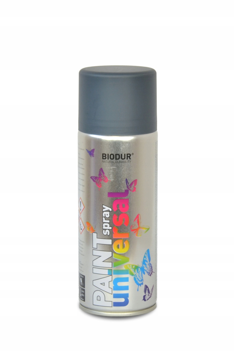 

Farba Spray Szary Antracyt Mat 400ml Biodur Emalia