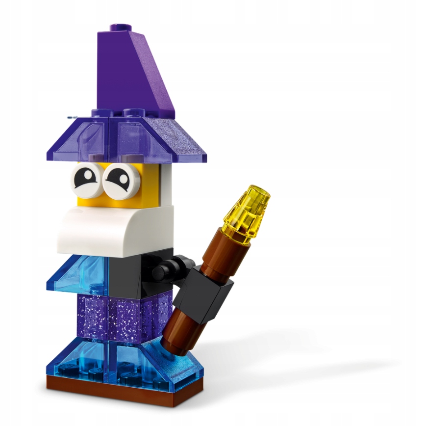 LEGO Classic Kreatywne Przezroczyste Klocki 11013 Waga produktu z opakowaniem jednostkowym 0.589 kg