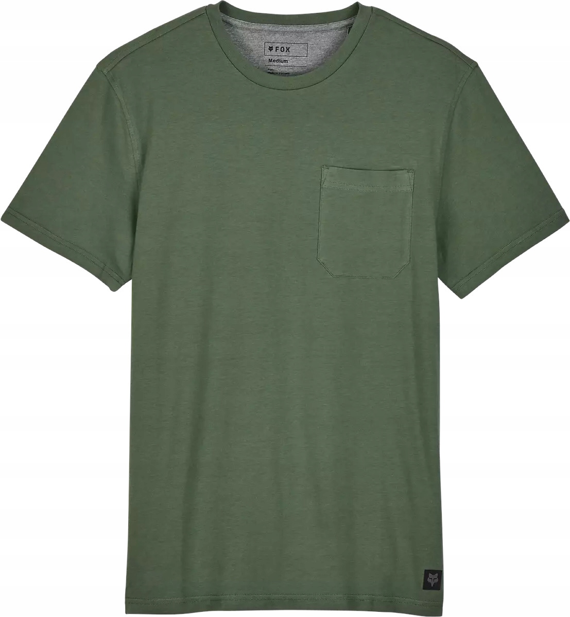 Tričko Denní tričko Fox Level Up Pocket vel L Hunter Green