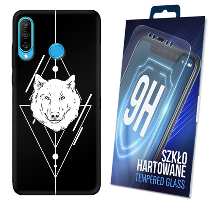 

100 wzorów Etui+szkło do Huawei P30 Lite Case Matt