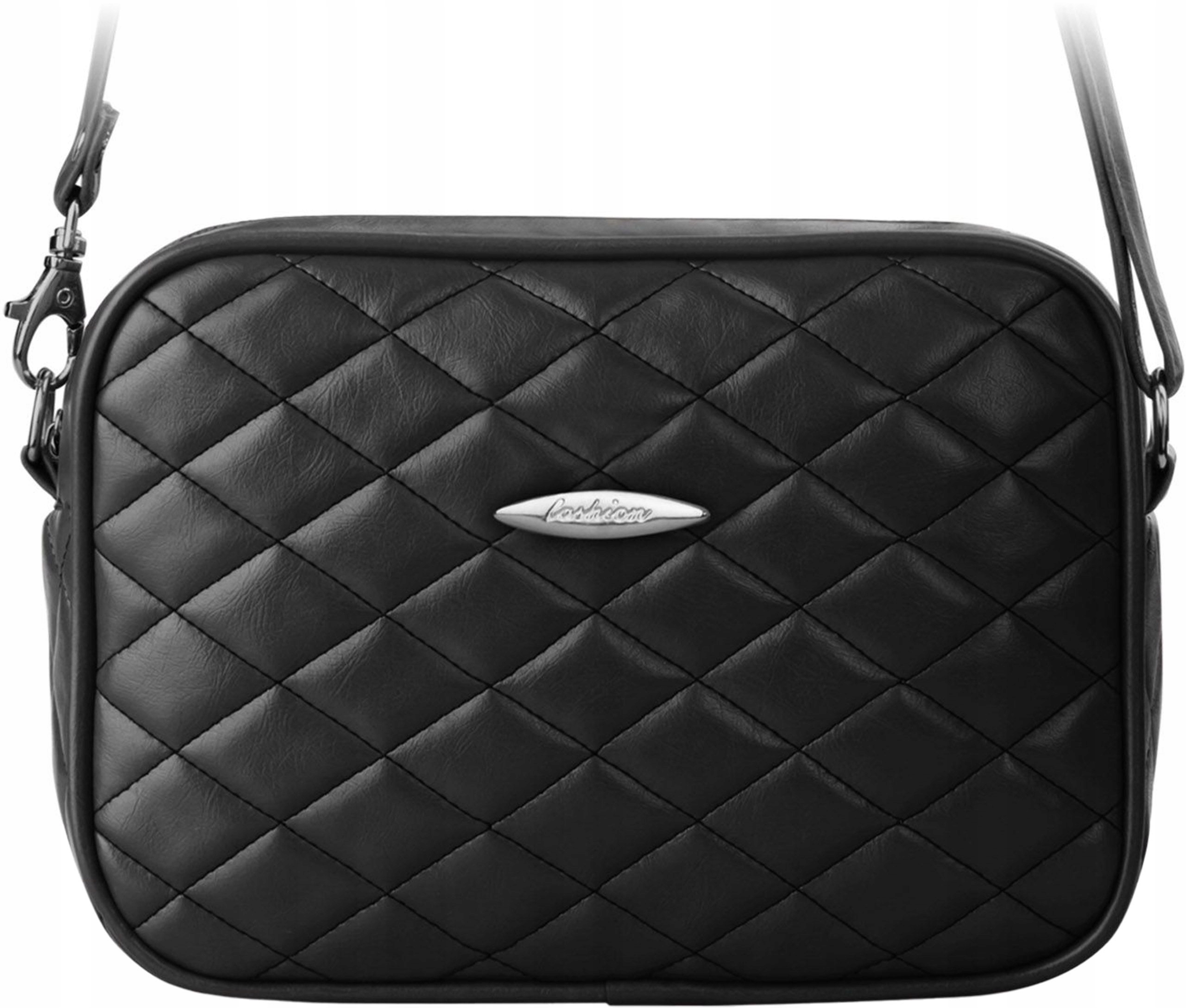 PIKOWANA Mała LISTONOSZKA TOREBKA Damska Pojemna Pakowna NA RAMIĘ