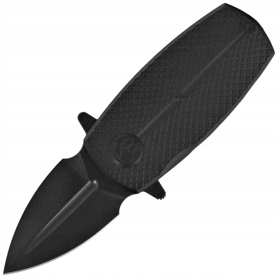 Noż składany Kubey Kb Knives Fang Black Titanium, Black DLC (KB451C)