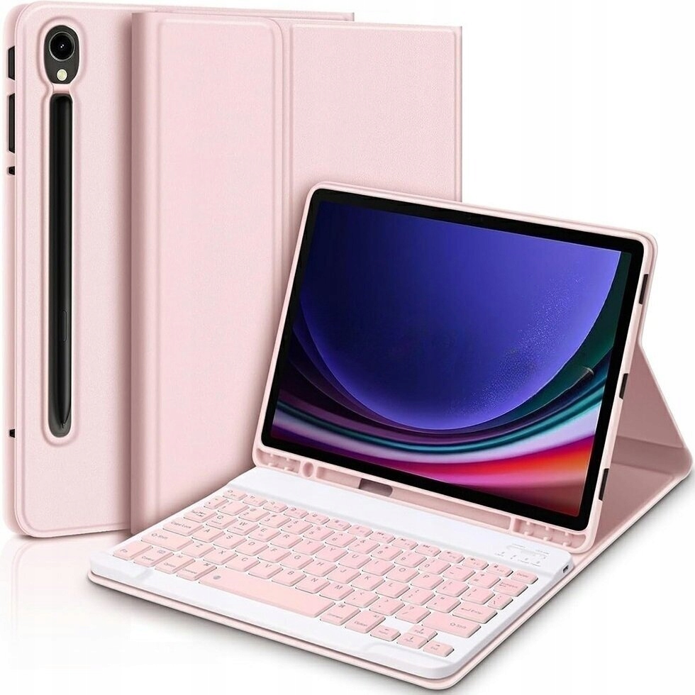 Etui Z Klawiaturą Bluetooth Do Samsung Galaxy Tab S9 Fe Pokrowiec Case