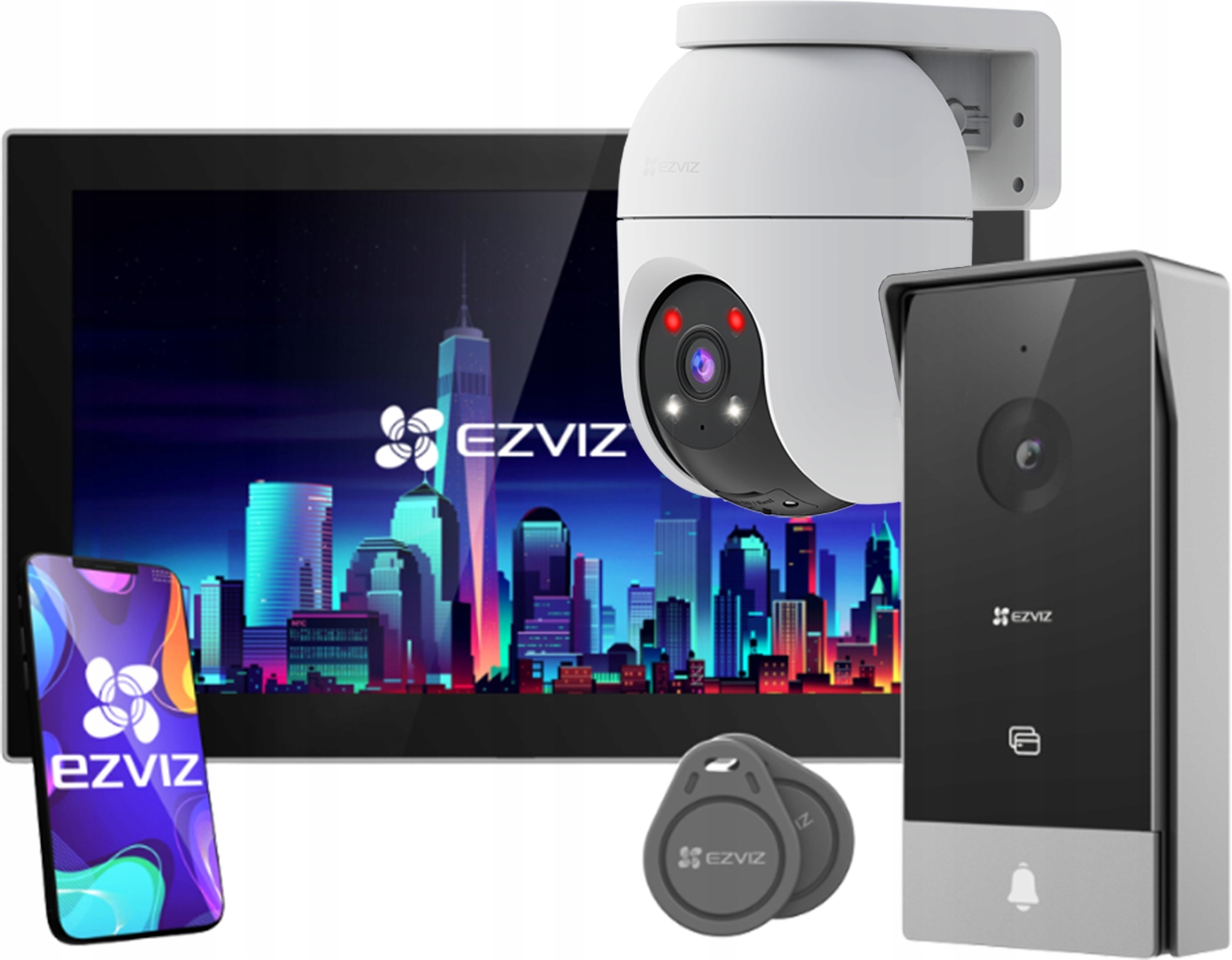 Sada Videovrátnik Ezviz HP5 Vonkajšia kamera 4Mpx náhľad