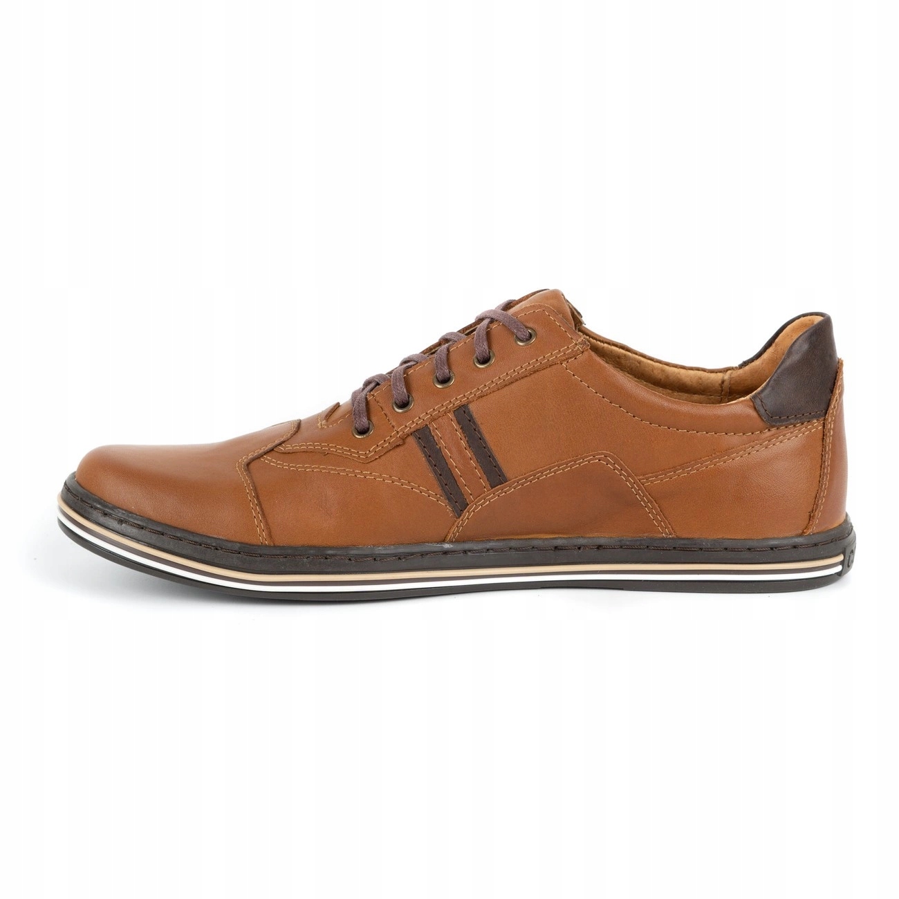Buty męskie casual 1801L AX CAMEL 41 Marka Polbut