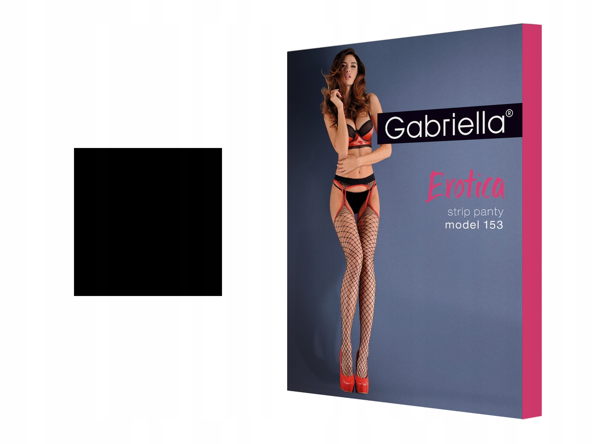 

Rajstopy Gabriella Strip Panty 153 Nero 1/2
