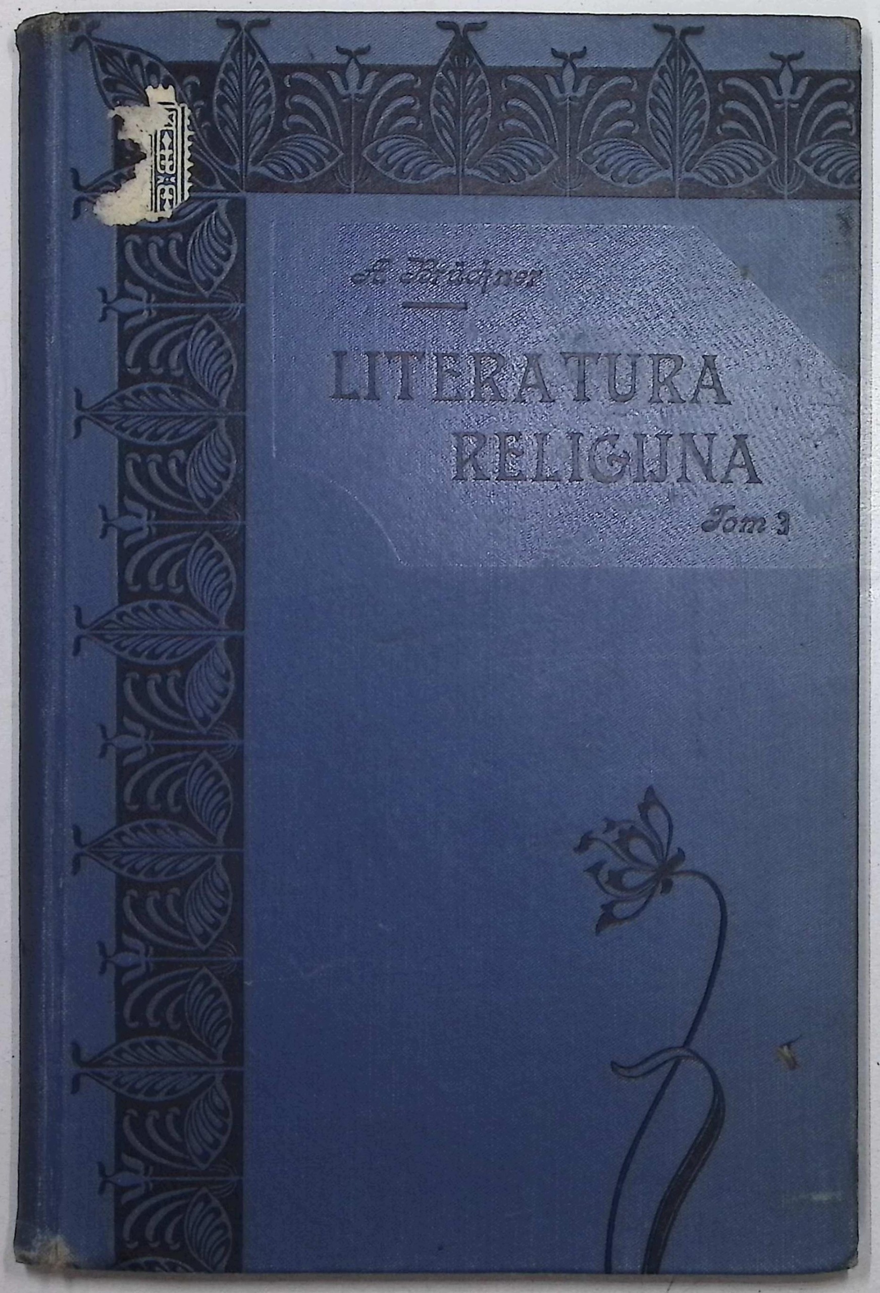 Literatura religijna. Tom III (1904 r.) - A. Bruckner