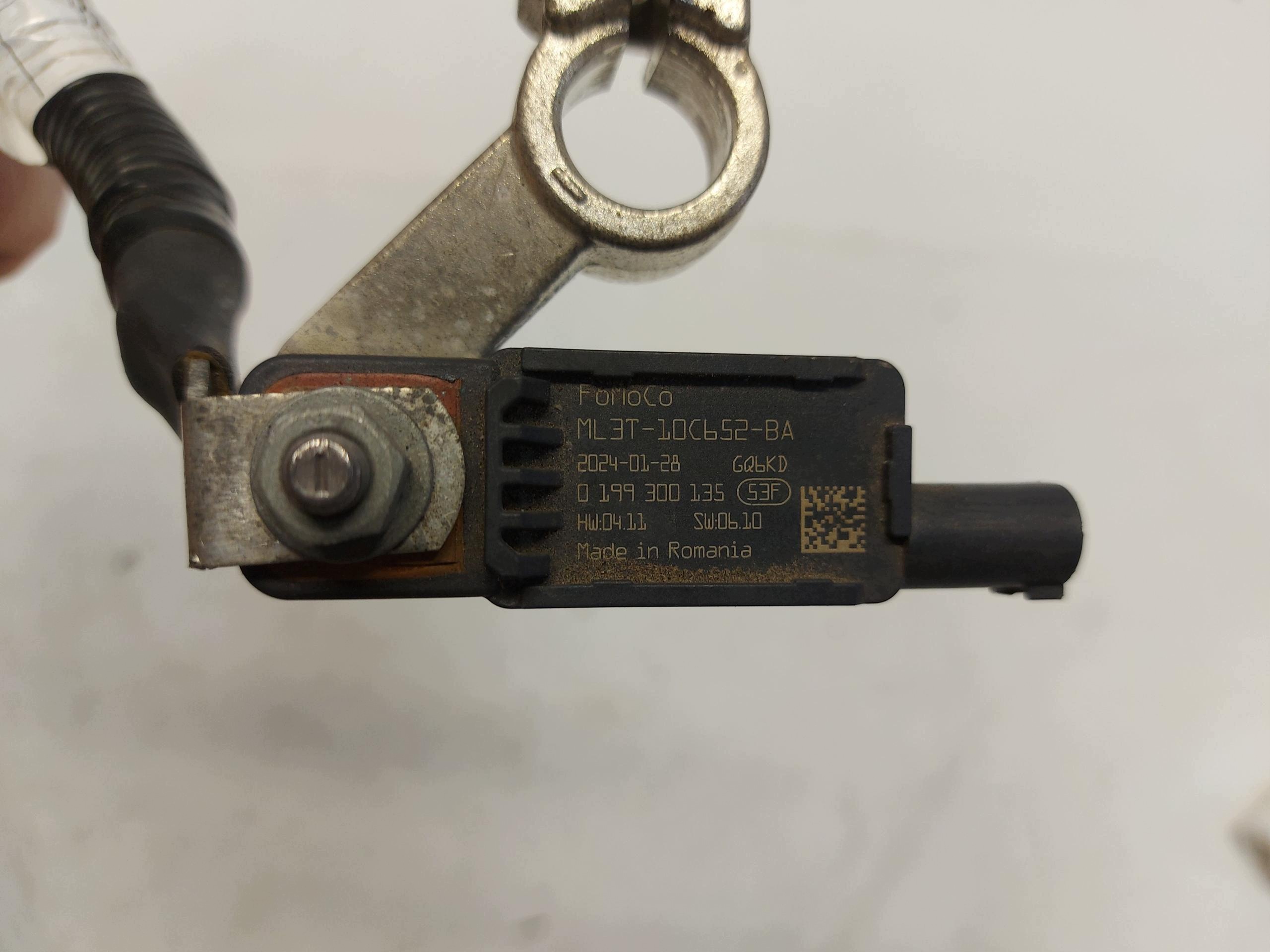 Ford Ranger VI 6 2024r. 3.0 TDCI Batteriemanagement Sensor ML3T-10C652-BA