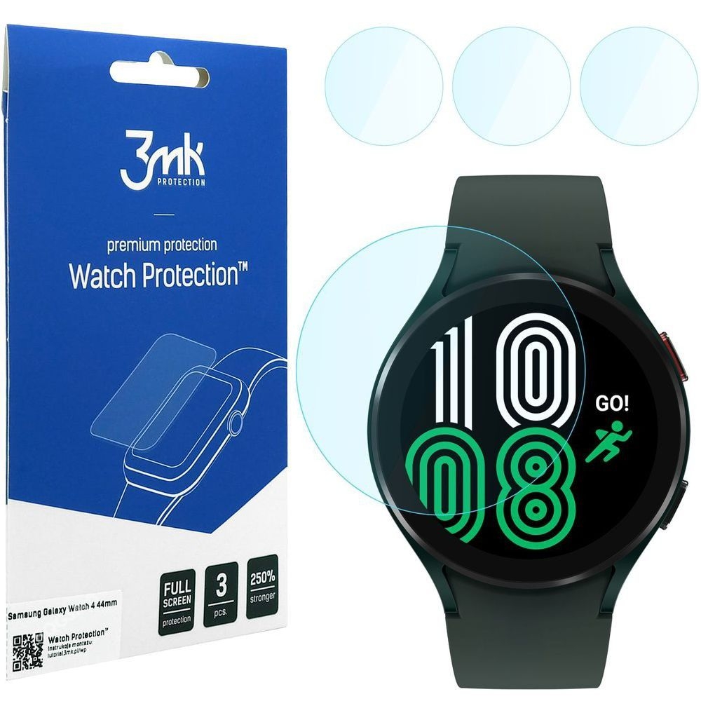 

3x Folia Hybrydowa 3mk do Galaxy Watch 4 44mm