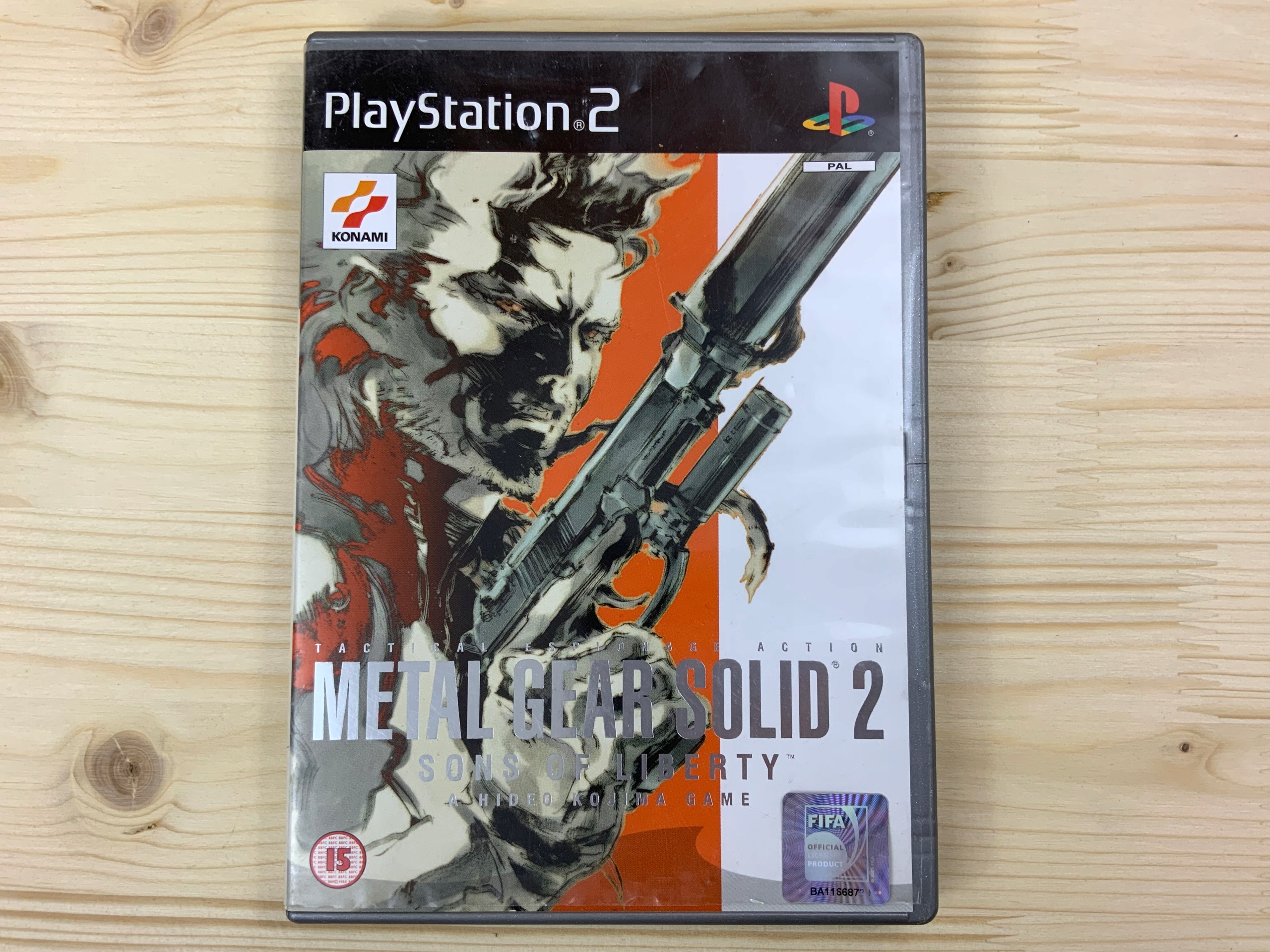 METAL GEAR SOLID 2 SONS OF LIBERTY płyta bdb PS2 Platforma PlayStation 2 (PS2)