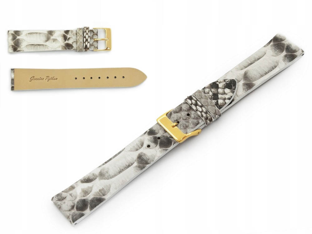 Pásek Na Sešívání Z Hadí Kůže Python 22 MM