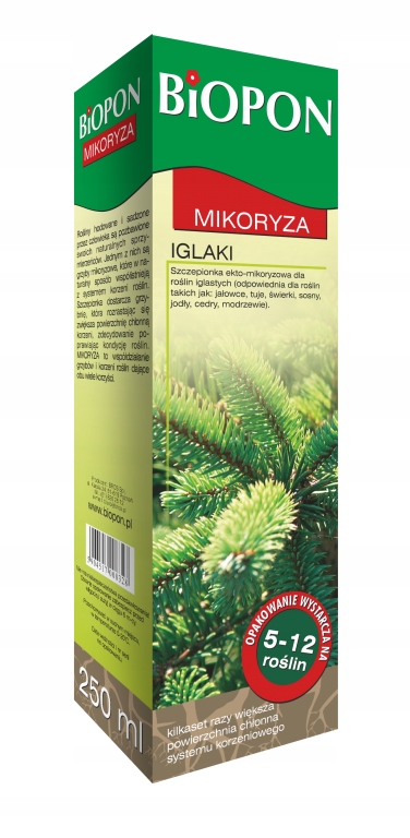 

Biopon Mikoryza do iglaków szczepionka 250ml