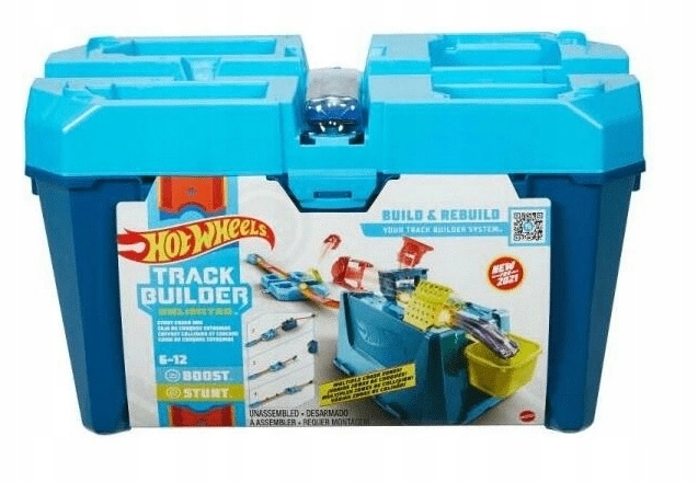 

Zestaw pojazdów Track Builder Hot Wheels GVG09