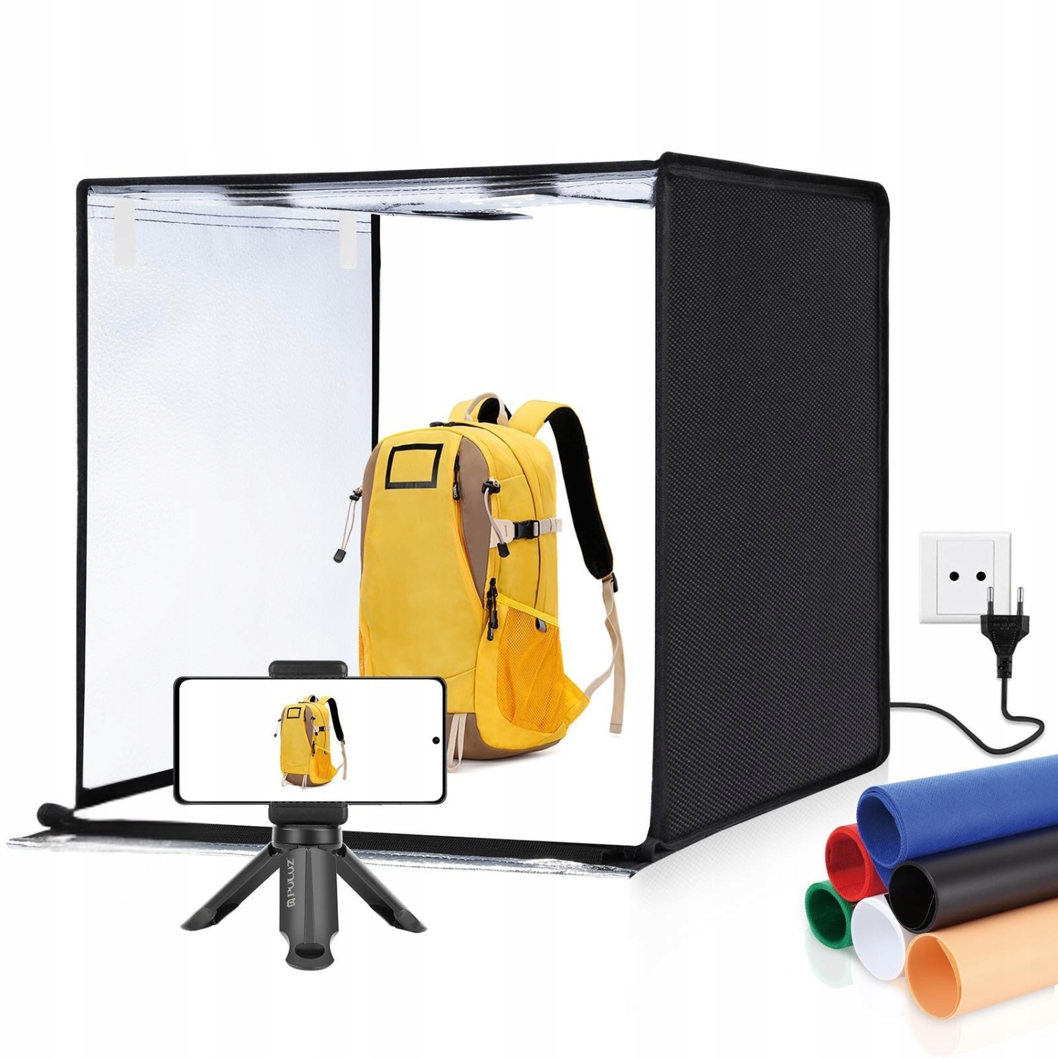 Namiot bezcieniowy Puluz PU5060EU 60x60cm Led 3380lm Cri 90 60W