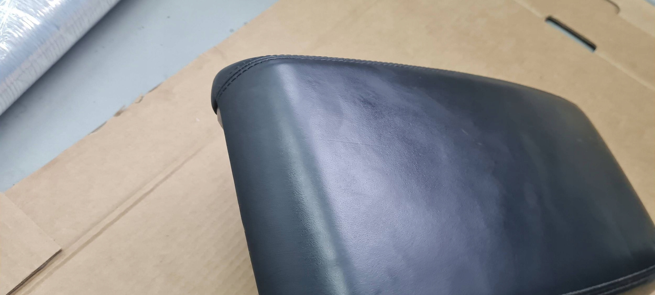 A7 4G armrest central leather SKORZANY SLINE black A6 C7 4G