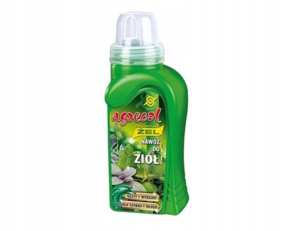 

Nawóz Mineralny W Żelu Do Ziół 250ml Agrecol