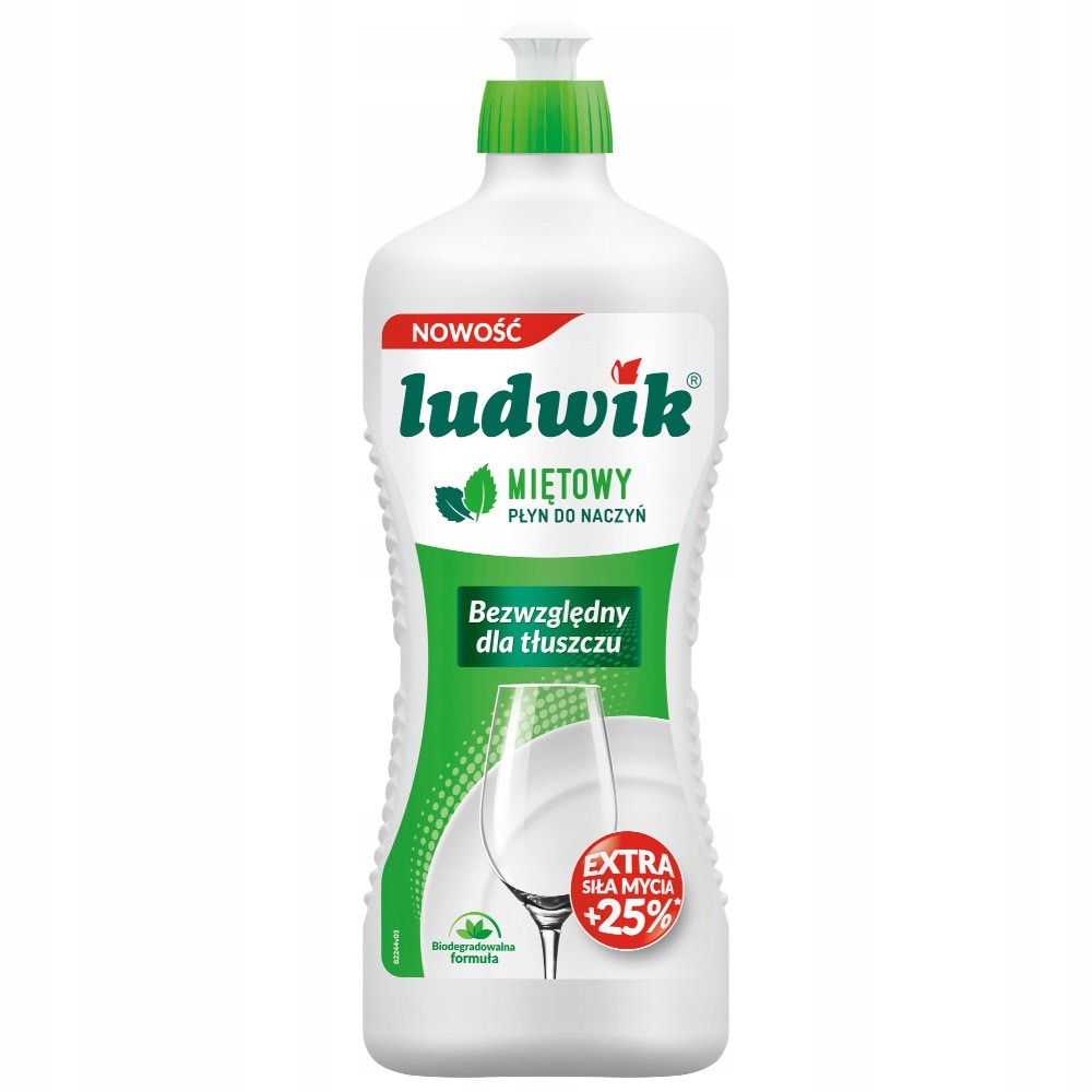 

Płyn Do Mycia Naczyń Ludwik Miętowy 450ml